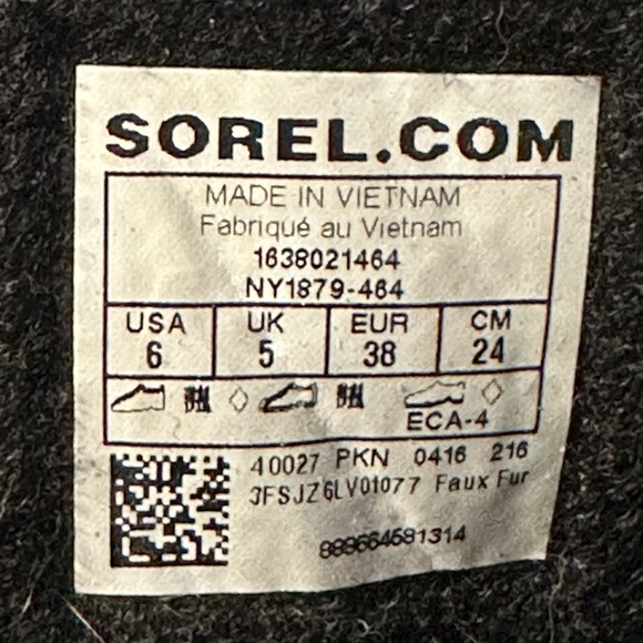 Sorrel snow boots. Size 6. Good condition. - Picture 3 of 6